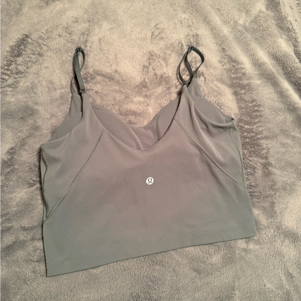 Lululemon Align Bra A B Cup Long Line Size 8 Green